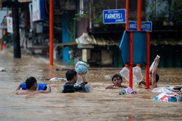 Marikina floodwaters