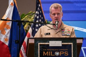 U.S. could escort Philippine resupply missions in South China Sea, admiral says