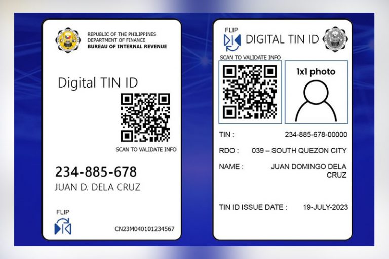 Bir Reminds Public: Digital Tin Id Is A Valid Document