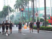 Araneta City opens ground for Sunday run club, recreational activities