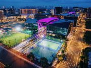 Aseana City’s outdoor complex is the newest adult sports playground