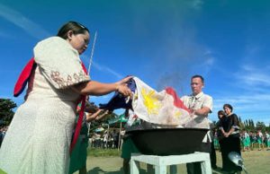 Flag Burning Ceremony