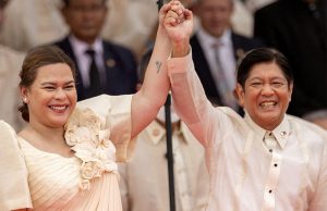 Sara Duterte and Ferdinand Marcos Jr