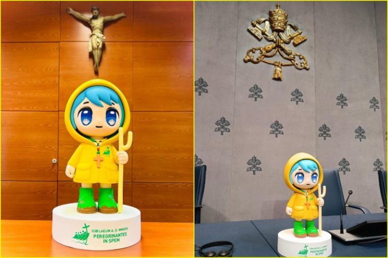 Luce Vatican unveils first anime mascot