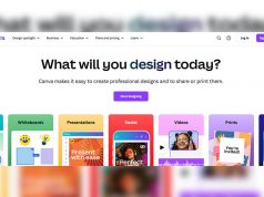 Canva website