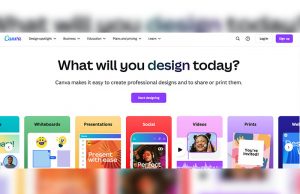 Canva website