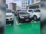 Vehicle draws flak for parking in slot meant for PWD accessibility PWD_parking