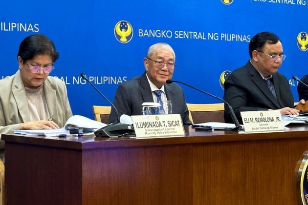 BSP governor says it is considering off-cycle rate hike