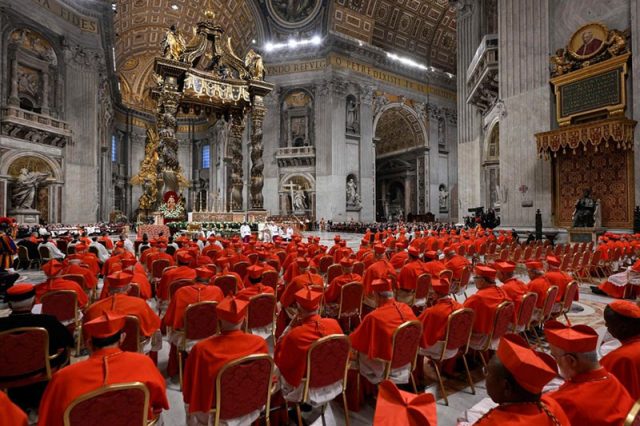 Cardinals in Vatican