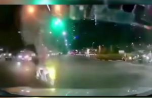 Dashcam footage