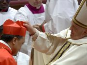 Pope Francis and Bishop Pablo David