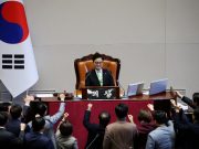 South Korea’s parliament impeaches acting president Han, as Yoon goes on trial