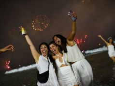 New Year's celebration in Brazil