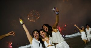 New Year's celebration in Brazil