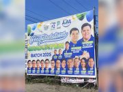 Cavite 2025 election candidates’ congratulatory tarpaulin draws attention