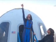 Katy Perry launches into space with all-female crew on Blue Origin rocket