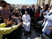 The sickbed as a holy place: Pope Francis reflects on his own illness at Jubilee of Sick