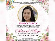 Memorial announcement? Jennica Garcia laughs off Santacruzan pubmat confusion