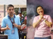 Spotted: LED billboards congratulating Robredo, Vico Sotto after winning 2025 polls