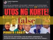Fact check: Only 3 ‘DuterTEN’ senatorial bets win in 2025 polls