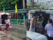 Unruly acts spotted during water festival celebrations across the Philippines