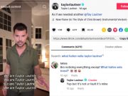 Taylor Lautner takes blame for missing ‘What hafen, Vella?’ trend