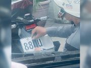 LTO summons rider in viral post who covered license plate to evade NCAP