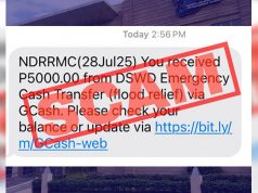 NDRRMC warns public of ‘flood relief’ text scam using official number