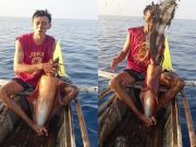 Fisherman in viral squid ink splash video shares update on incident