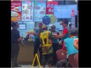 Watch: Fast food chain staff throws impromptu party for homeless pensioner in Negros Occidental