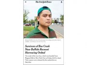 Richard Robles, bus crash survivor NYT