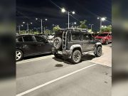 Spotted: Guard stops car from allegedly moving on its own in Cavite mall parking lot