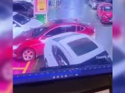 ‘Away sa parkingan’: White and red cars going for the same parking spot end in collision