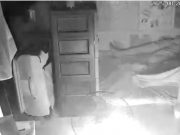 Watch: Electric fan engulfed by flames as residents in Manila sleep