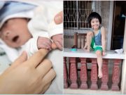 ‘Youngest hero ever’: How a newborn gave another child the gift of sight