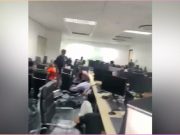 American call center boss ‘locked doors and made staff work through earthquake’