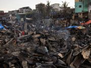 Drone footage shows residential area gutted after fire in Malabon City
