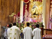 Historic Marian image returns to Sta. Cruz Church’s main altar after a century