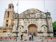 Priest appeals against taking debris as souvenirs, ‘anting-anting’ from quake-damaged church