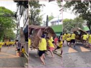 Viral: Bahay kubo race teamwork incident in Pasig