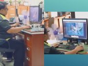 Tuguegarao City Hall employee seen gaming during office hours