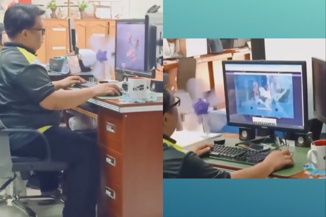 City Hall worker