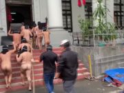 UP Manila students join Oblation run to protest corruption