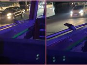 ‘Frog na nag-co-commute mag-isa’: Frog enjoys ride on moving minibus in Bacoor