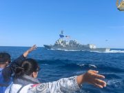 Philippine, US hold joint military drill at disputed South China Sea shoal