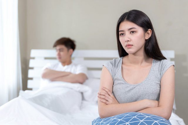 Unhappy Couple