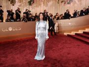 Sequins, slits and brooches: awards season looks ahead of the Oscars