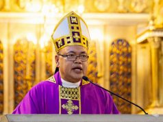 Cubao bishop says peace must be a mission, not just a greeting
