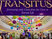 Catholic radio station brings Lenten exhibit to mall
