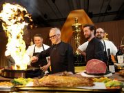 Caviar and comfort food on the menu for A-listers on Oscars night